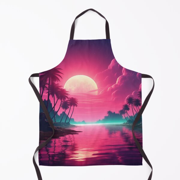 Item preview, Tropic Neon Oasis: Sunset Vibes designed and sold by Mullet Monkey.