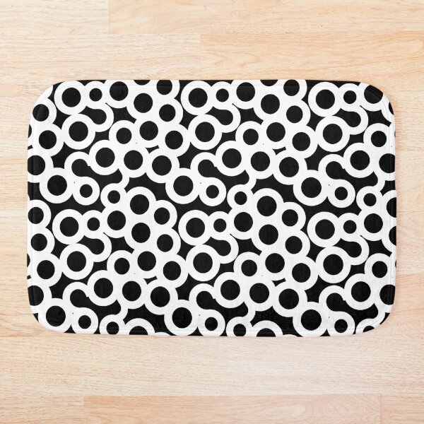 Item preview, Black and white circle pattern designed and sold by RAIDEN-BLACK.