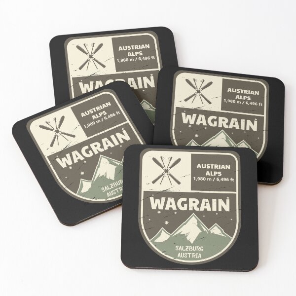 Item preview, Wagrain Austrian Alps Austria designed and sold by KrisSidDesigns.