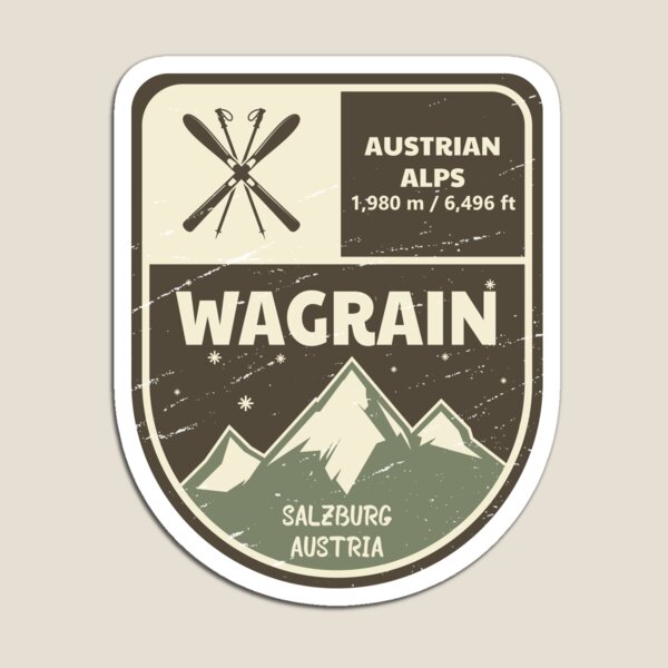 Item preview, Wagrain Austrian Alps Austria designed and sold by KrisSidDesigns.
