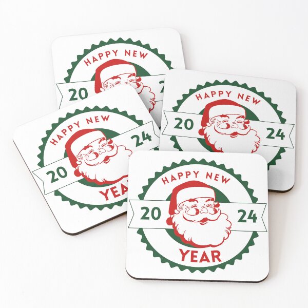 Item preview, Happy new year Santa Clause Stickers  designed and sold by NatureWater.