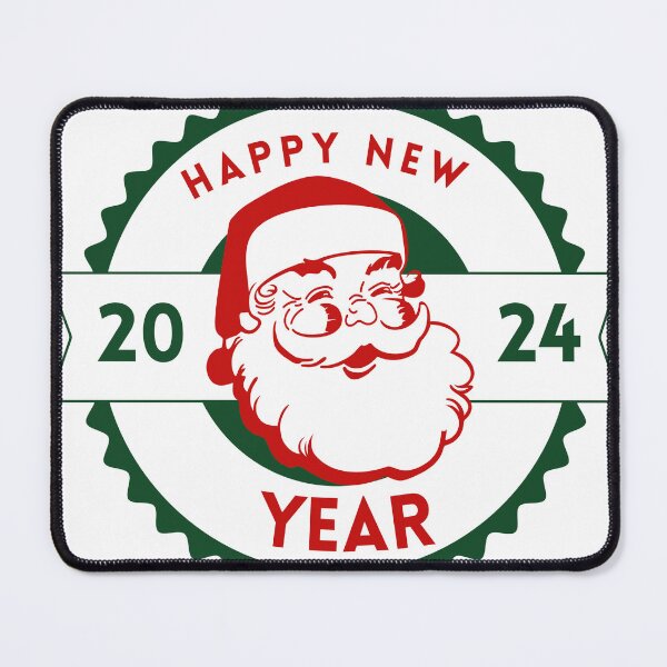 Item preview, Happy new year Santa Clause Stickers designed and sold by NatureWater.
