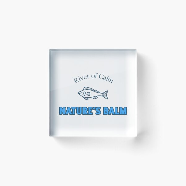 Item preview, River of Calm Nature's Balm - Nature is my Therapy  designed and sold by WrighTeeHut.