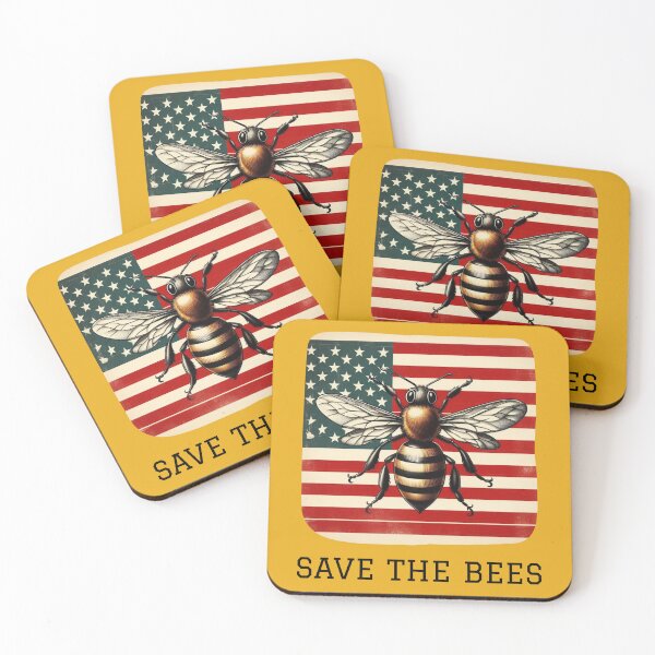 Item preview, Save the Bees designed and sold by HeadTurningArt.
