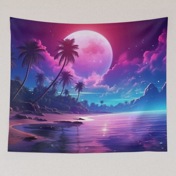 Item preview, Sunkissed Synth Serenity: Horizon Harmony designed and sold by Mullet Monkey.