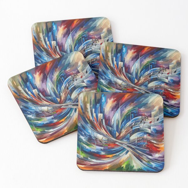 Item preview, Orchestral Waves in Abstract Symphony designed and sold by EnigmaGallery.