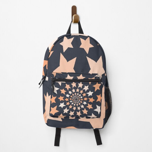 Item preview, Ever Decreasing Circles Peach Fuzz Star Graphic designed and sold by ellenhenry.
