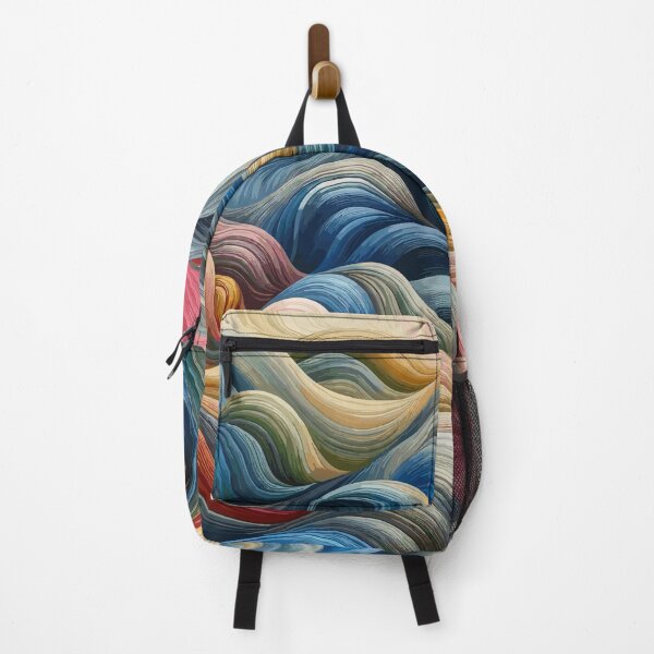 Item preview, Rippling Serenade of Pastel Waves designed and sold by EnigmaGallery.