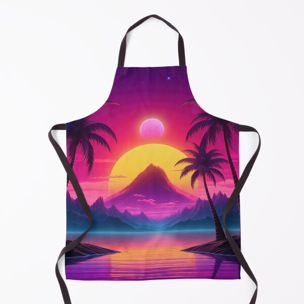 Item preview, Vaporwave Tropics: Sunset Grooves designed and sold by Mullet Monkey.