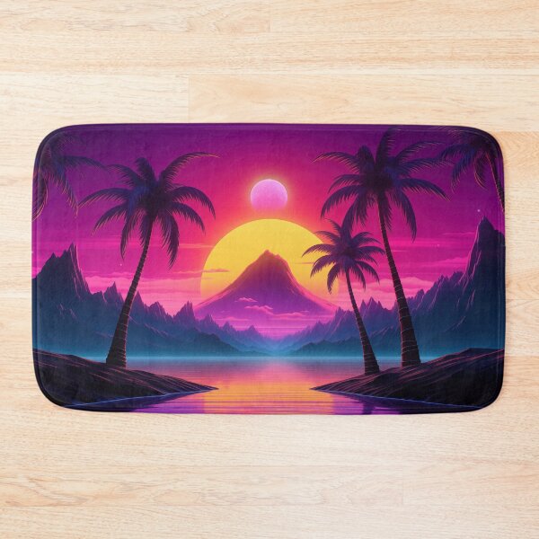 Item preview, Vaporwave Tropics: Sunset Grooves designed and sold by Mullet Monkey.