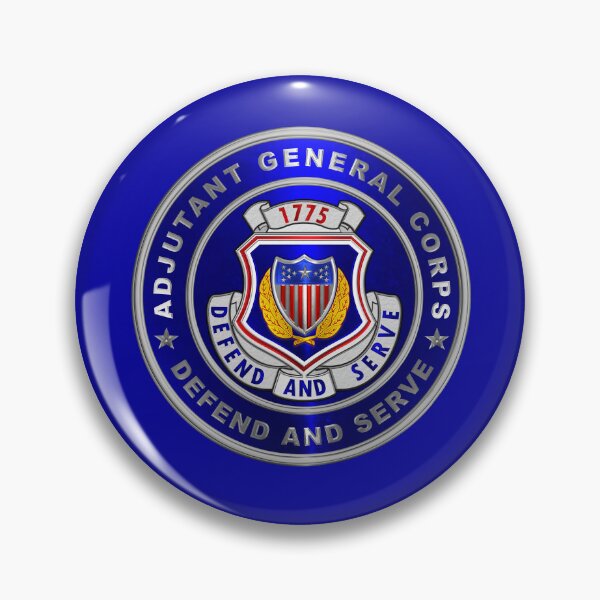 Item preview, Adjutant General Corps  designed and sold by SoldierAlways.