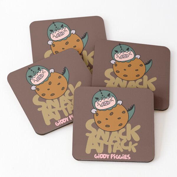 Artikelvorschau, Snack-Attacke der Giddy Piggies entworfen und verkauft von Giddy Piggies.