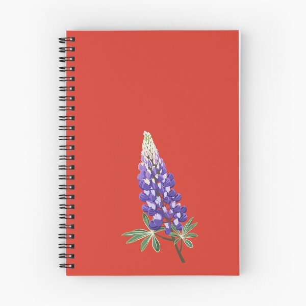 Item preview, lupine - red designed and sold by SaharBareket.
