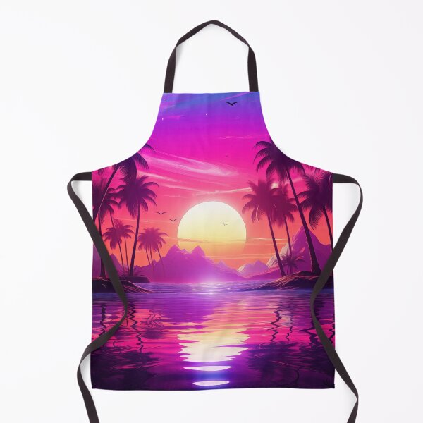 Item preview, Tropical Horizon Hues: Lush Synth Sway designed and sold by Mullet Monkey.