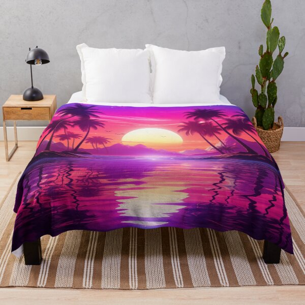 Item preview, Tropical Horizon Hues: Lush Synth Sway designed and sold by Mullet Monkey.