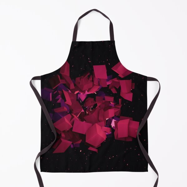 Item preview, Pink Cubes Space Explosion designed and sold by muffineshipster.