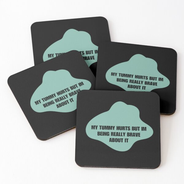 Item preview, My Tummy Hurts But Im Brave designed and sold by Discoverartsy.
