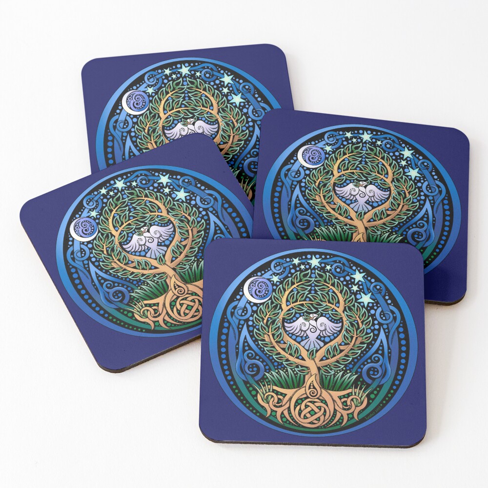 Item preview, Coasters (Set of 4) designed and sold by moonshelldkm.