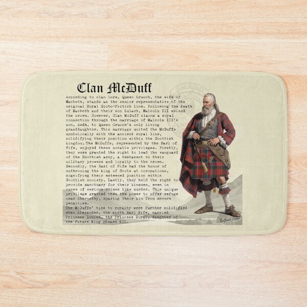 Item preview, McDuff Scottish Clan History  designed and sold by BagTown Clans.