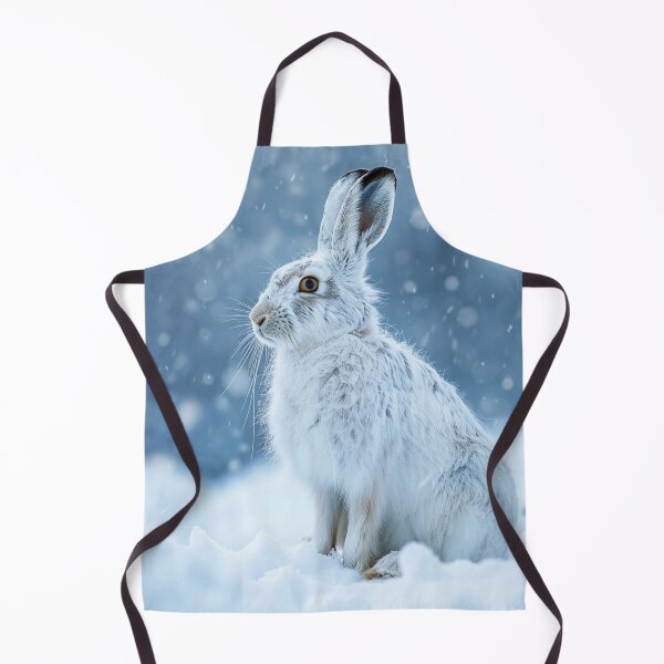 Item preview, Wild White Mountain Hare designed and sold by Myra365Art.