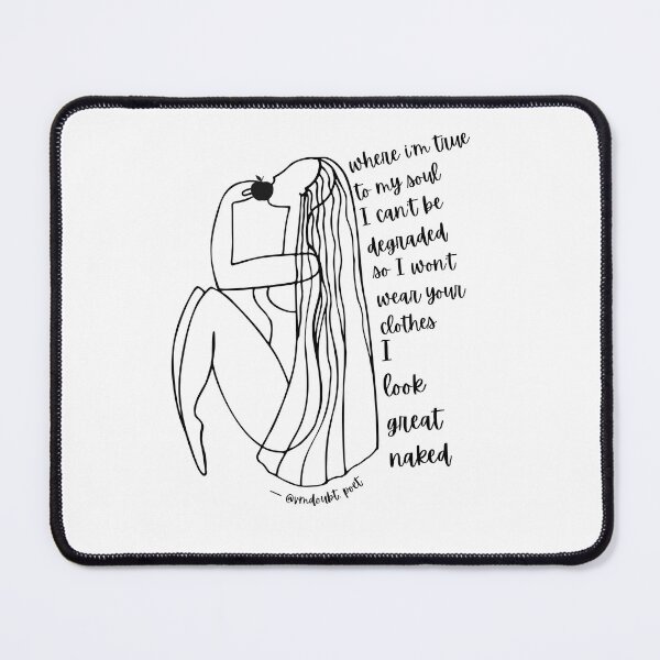 Item preview, 'Apple' by the poet @vmdoubt - 'I look great naked' designed and sold by vmdoubt.