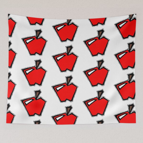 Item preview, red apple art designed and sold by sendalunar.