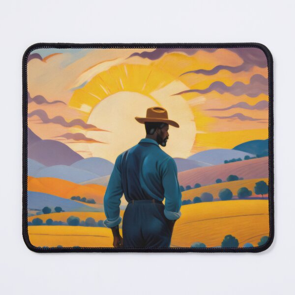 Item preview, Van Gogh-Inspired Sunset Fields: Soft Golden Light, Warm Colors designed and sold by PanoramaPrints.