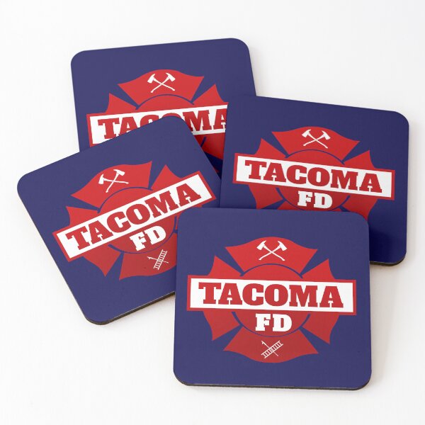 Item preview, Tacoma FD - TV Show Badge Logo v2 designed and sold by Nick Bers.