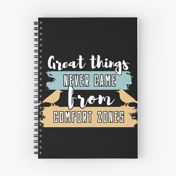 Item preview, Great Things Never Came From Comfort Zones , Inspirational Quotes For Office , Graduation  designed and sold by Micro-dose.