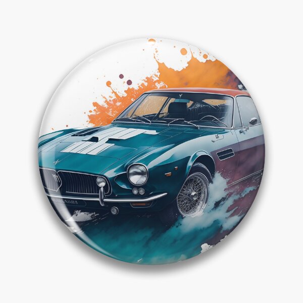 Artikelvorschau, Aquarell 1969 Maserati Ghibli entworfen und verkauft von MahmodArt.
