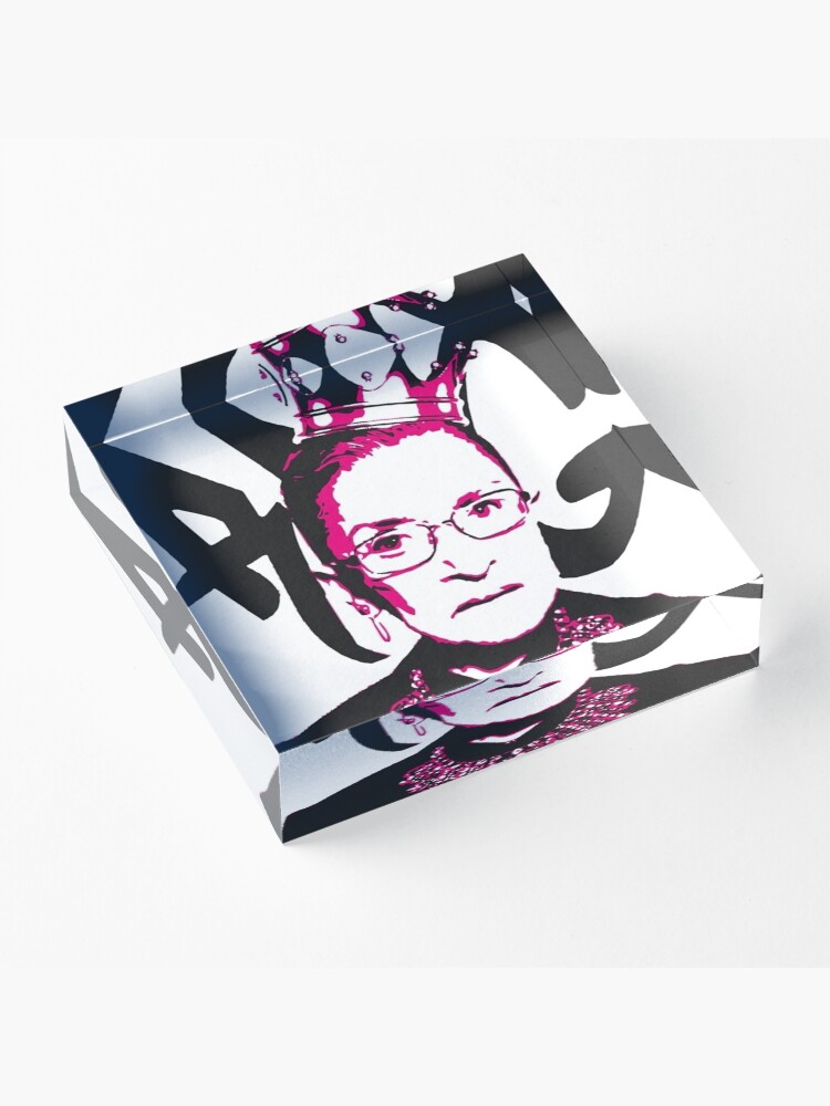 Alternate view of RBG Notorious Acrylic Block