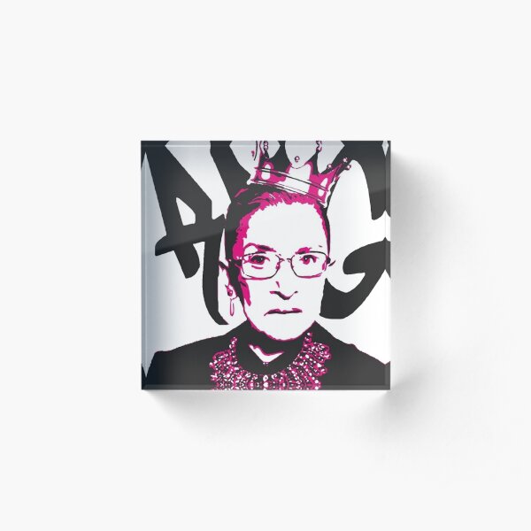 RBG Notorious Acrylic Block