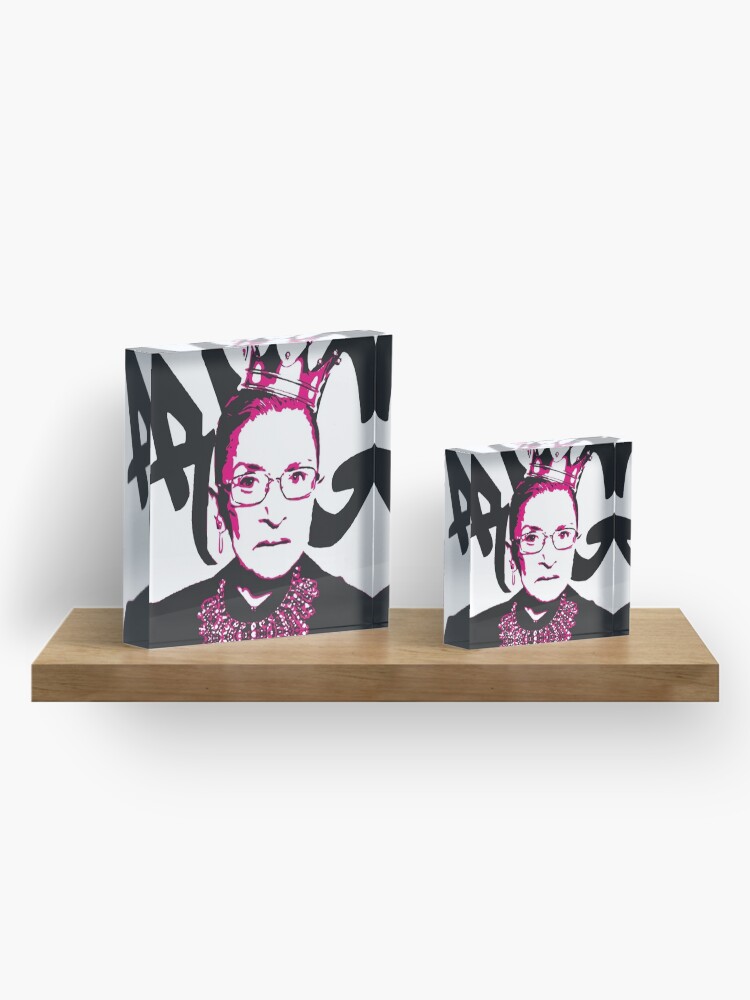 Alternate view of RBG Notorious Acrylic Block