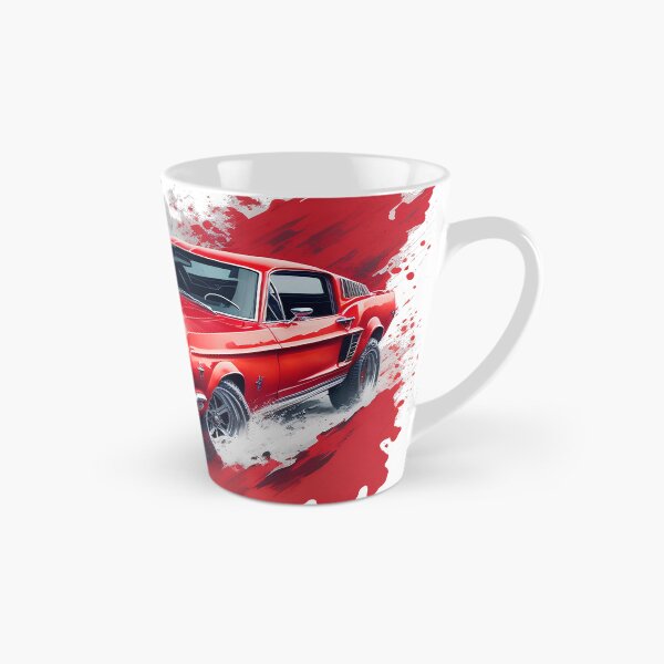 Artikelvorschau, Aquarellspritzer 1968 Ford Mustang entworfen und verkauft von MahmodArt.