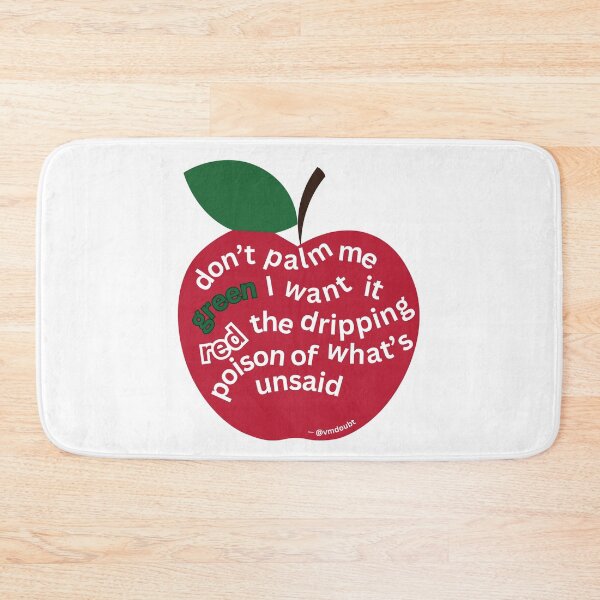 Item preview, 'Apple' by the poet @vmdoubt Quote designed and sold by vmdoubt.