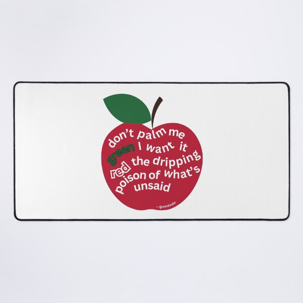 Item preview, 'Apple' by the poet @vmdoubt Quote designed and sold by vmdoubt.