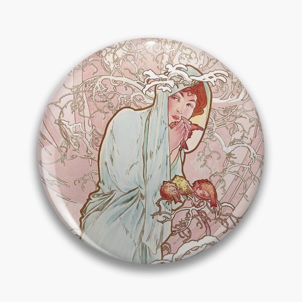 Item preview, The Four Seasons - Winter, by Alphonse Mucha. HIGH DEFINITION designed and sold by MINDTHECHERRY.