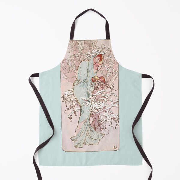 Item preview, The Four Seasons - Winter, by Alphonse Mucha. HIGH DEFINITION designed and sold by MINDTHECHERRY.