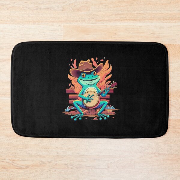 Item preview, Banjo Frog, funny wild west gifts designed and sold by V-Tee.