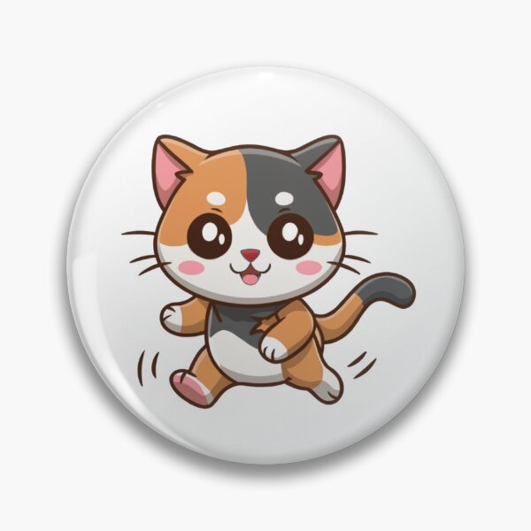 Item preview, Sneaky Calico Cat in the run designed and sold by bukajart.