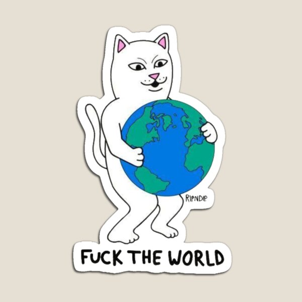 Item preview, My Badass Cat's Life Motto V1 designed and sold by kopkek.