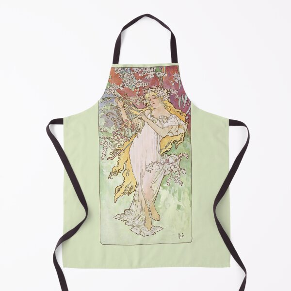 Item preview, The Four Seasons - Spring, by Alphonse Mucha. HIGH DEFINITION designed and sold by MINDTHECHERRY.