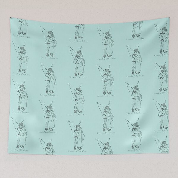 Item preview, Thumbelina & Cornelius Calligraphy designed and sold by Atropa Parcae.