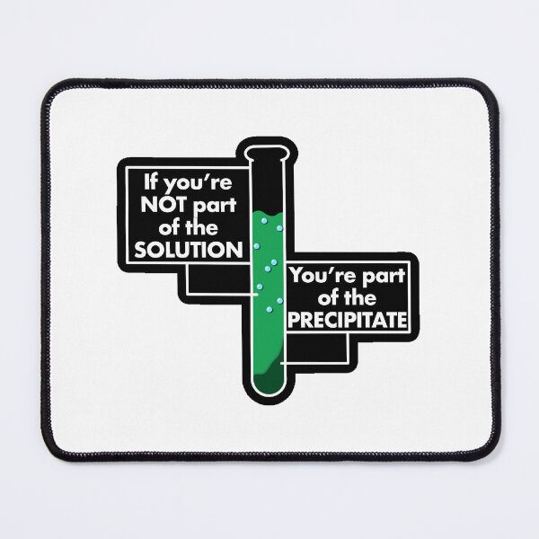 Item preview, test tube solution joke - black designed and sold by Gabriela Stuart.