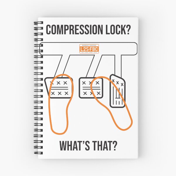 Item preview, Compression lock? What's that? Heel and toe shift designed and sold by L2SFBC.