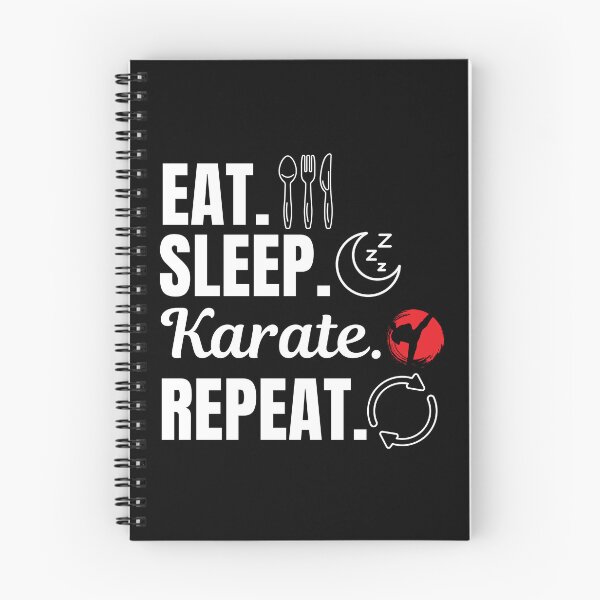 Item preview, Eat, sleep, karate, repeat. Karate martial art fighters and lovers designed and sold by NBSStore.