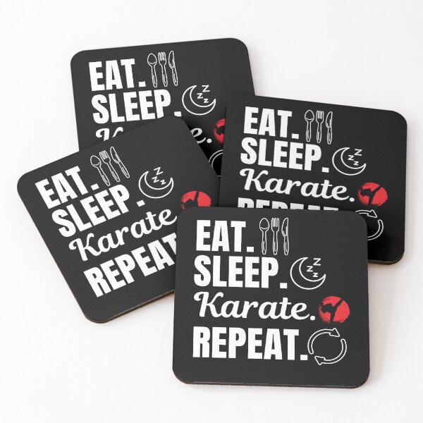 Item preview, Eat, sleep, karate, repeat. Karate martial art fighters and lovers designed and sold by NBSStore.