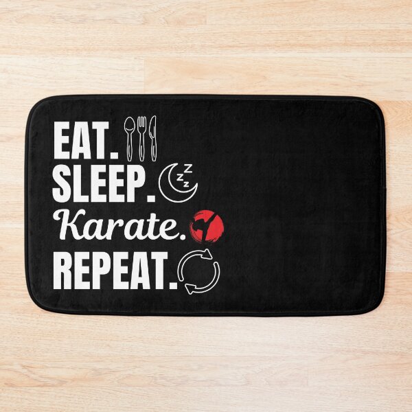 Item preview, Eat, sleep, karate, repeat. Karate martial art fighters and lovers designed and sold by NBSStore.