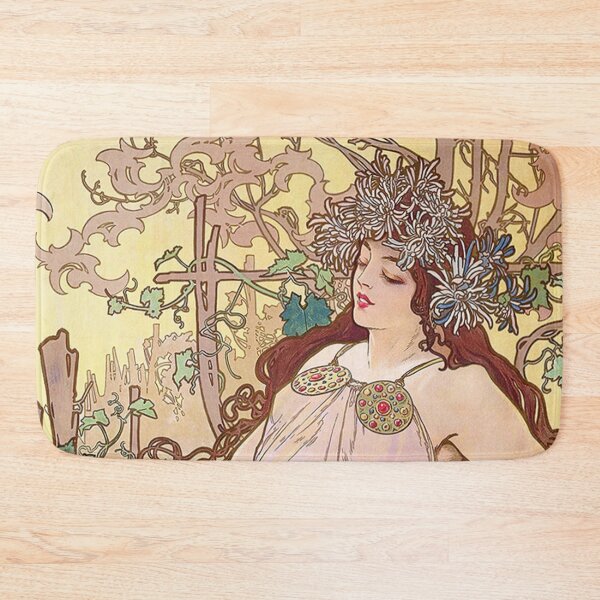 Item preview, The Four Seasons - Autumn, by Alphonse Mucha. HIGH DEFINITION designed and sold by MINDTHECHERRY.