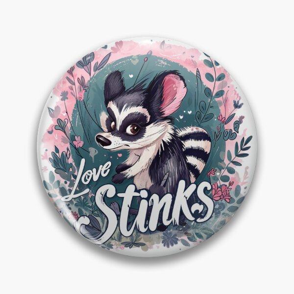 Item preview, 'Love Stinks' Skunk #2 designed and sold by Driftwood Spirits.